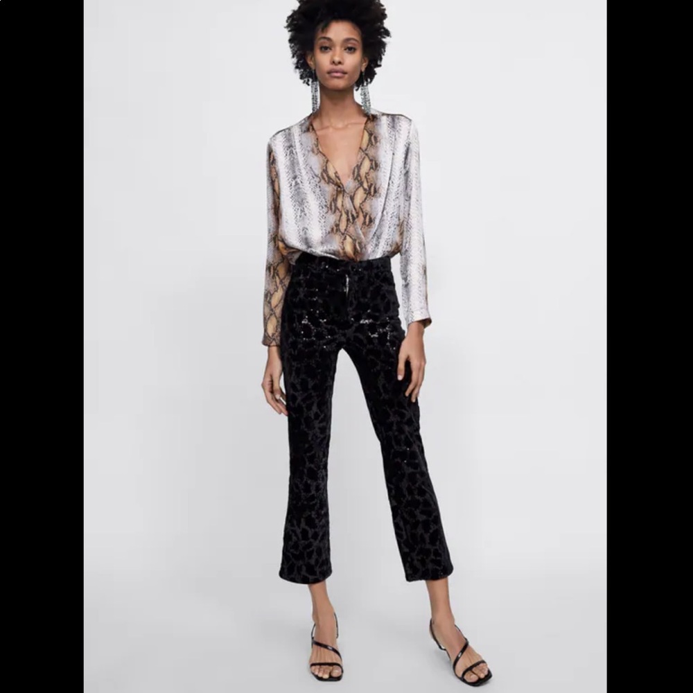 Animal Print Bodysuit